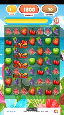 Match 3 Fruits android App screenshot 4